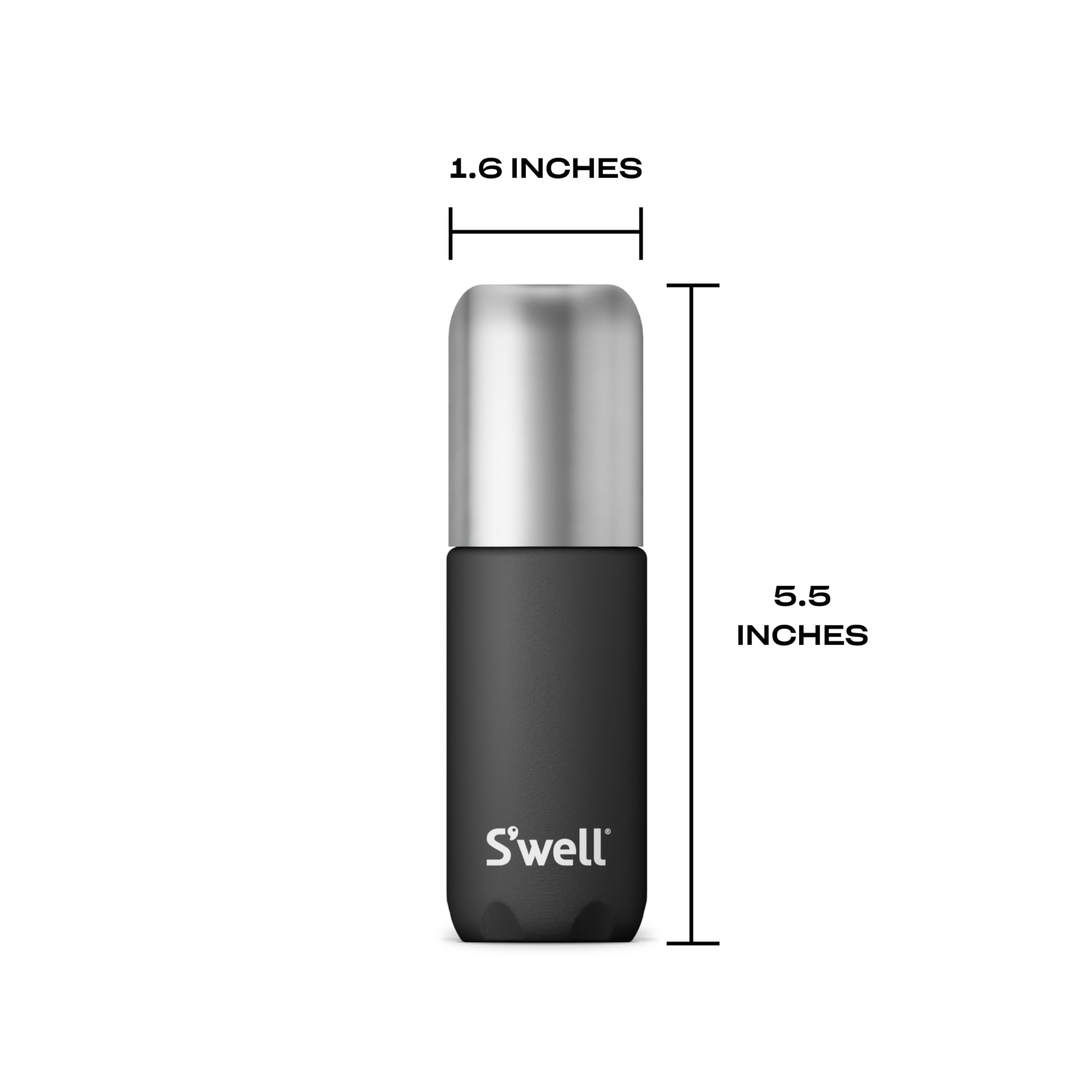 S'well 3.4oz Travel Bottle Set, Includes 3 Lightweight and Recyclable Aluminum Bottles, Leakproof Pumps For Shampoo, Conditioner, Body Wash, Lotions, Sanitizers, and More, TSA Carry On Approved - Image 4